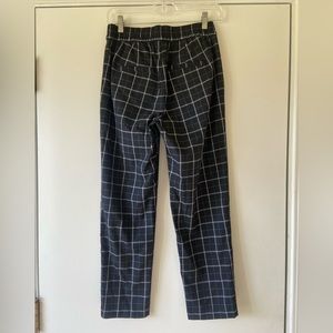 Gap easy plaid pant XS size !